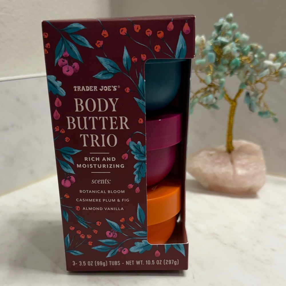 Trader Joe's Body Butter Trio - Vibrant Moisturizing Set